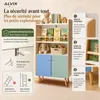 Étagère d'enfant ALVIX NESTA 4 avec 2 portes, bibliothèque Voir les images du produit 4