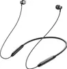 A pair of black neckband headphones with earbuds. Anteprima dell’immagine prodotto