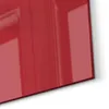 DEQORI Küchenrückwand Glas 80x40 cm 'Rot' Spritzschutz Bad Produktbild-Vorschau 5