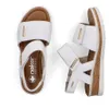 Rieker Sandalen Plat  Sandalen Plat - Wit - Maat 40 Voir les images du produit 17