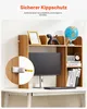 VEVOR libreria da scrivania 94,5 x 24,1 x 73,4 cm Anteprima dell’immagine prodotto 6