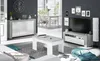 Porta TV AMBIT a 2 ante - Stile moderno - Grigio e bianco - Anteprima dell’immagine prodotto 7