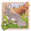 Bigjigs Toys Puzzle - Hase mit Hase Produktbild-Vorschau 2