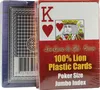 Spielkarten LION 100% Plastik, Poker Produktbild-Vorschau 1
