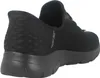 A black sneaker shown from the side and back. Voir les images du produit