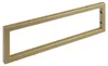 Sapho Konsole, 490x150x20 mm, gelakte staal, mat goud Productafbeelding-voorbeeld 1