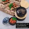 Moritz & Moritz 3x Porzellanschüssel Schwarz Produktbild-Vorschau 5