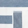 HOMLA LAWENA Handtuch in weiß und blau gestreift 70x130 cm Produktbild-Vorschau 5