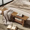 Wanbor Massivholz Sitzbank, 160cm Bettbank im Landhausstil Produktbild-Vorschau 8