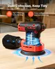 VEVOR Levigatrice Rotorbitale da 127 mm, 250 W, con Cavo Anteprima dell’immagine prodotto 5