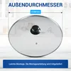 Pfannendeckel universal 30 cmØ Glasdeckel mit Griff und Produktbild-Vorschau 3
