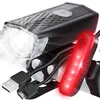Kit éclairage vélo avant et arrière 3W, lampe vélo, avant Voir les images du produit 1