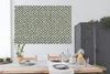 MuchoWow® Poster Polka dots - Grün - Weiß - Muster 180x120 Produktbild-Vorschau 3