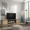 COZY Mobile TV Soggiorno, 208x35x45cm, Per TV fino a 80, Anteprima dell’immagine prodotto 2
