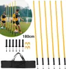 Jayseuw 6x Slalomstangen Fussball 1,8 m sprunghafte Produktbild-Vorschau 10