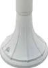 vidaXL Garten-Pollerleuchte E27 120 cm Aluminium Weiß Produktbild-Vorschau 5