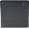 A front view of a dark gray mailbox. Náhľad obrázku produktu