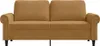 vidaXL 2-Sitzer-Sofa Braun 140 cm Samt Produktbild-Vorschau 4