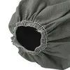 Close-up of a gray fabric dust bag with an elasticated opening. Produktbild-Vorschau