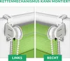 Estika Doppelrollo Klemmfix - 95 x 150 cm - Grün - Duo Produktbild-Vorschau 4