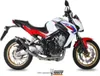 MIVV GP Vollschwarz Auspuff für HONDA CB 650 F Produktbild-Vorschau 8