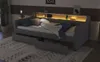Schlafsofa 90x200 Beige Grau – LED-Umgebungslicht, Produktbild-Vorschau 9