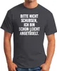 Herren T-Shirt Bitte nicht schupsen ich bin schon leicht Produktbild-Vorschau 2