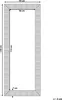 BELIANI Závesné zrkadlo na stenu zlaté 50 x 130 cm Náhľad obrázku produktu 7