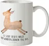 Mr. & Mrs. Panda Pott Lama Springen - Weiß - Geschenk, Produktbild-Vorschau 1