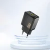 DUDAO Dudao A26TEU Adapter 25Watt GaN 1xUSB-C 1xUSB-A Sort Produktbild-Vorschau 3