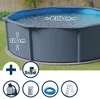 Aufstellpool Stahlwandpool-Set Planet Pool rund Ø 350x120 Produktbild-Vorschau 1