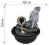 Globo Fontana LED Brunnen 0,13W Schwarz Matt 19cm 93039 Produktbild-Vorschau 7