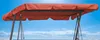 Hollywoodschaukel Dachbezug 200 x 145 cm Rotorange Produktbild-Vorschau 10