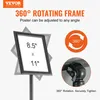 Informationsständer mit Sockel 279 x 216 mm - Verstellbarer Produktbild-Vorschau 2