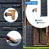 4rain SLIM STONE DÉCOR Réservoir Mural  330 L, gris Voir les images du produit 4