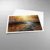 Poster - Poster ohne Rahmen - Bach Park Baum - 100x70 cm - Produktbild-Vorschau 3