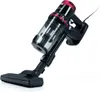 A black and red cordless vacuum cleaner is shown against a white background. Produktbild-Vorschau