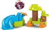 MATTEL Mega Bloks Guck-Guck Panda-Rutsche Regenwald Produktbild-Vorschau 5