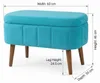 Hanah Home, lot de 3 poufs de haute qualité, couleur Voir les images du produit 3
