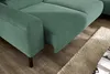 KAWOLA Sofa DELIA Ecksofa Feincord grün mit motorischem Produktbild-Vorschau 2