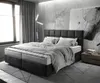 DELIFE Boxspringbett Dream-Fine 180x200 cm Mikrofaser Produktbild-Vorschau 1