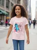 Disney Lilo & Stitch T-Shirt für Mädchen - Tropical Love Produktbild-Vorschau 3