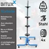 Bituxx Felgenbaum mit Rollen Stabiler Reifenständer für 4 Produktbild-Vorschau 2