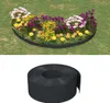 vidaXL Rasenkante Schwarz 10 m 20 cm Polyethylen Produktbild-Vorschau 2