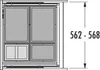 Système Hailo Allegro 4x poubelle de cuisine encastrable Voir les images du produit 12