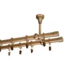 A double curtain rod system mounted to a ceiling. Anteprima dell’immagine prodotto