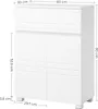 VASAGLE Badezimmerschrank, mit Schublade, Doppeltür, Produktbild-Vorschau 10
