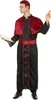 Costume da uomo Bishop nero-rosso - M/L Anteprima dell’immagine prodotto 6