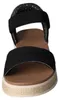 Skechers Slip-Ins: Bobs Sun Ray  Sandalen Plat - Zwart - Voir les images du produit 26