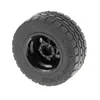 [N] Czarne koło 30,4 mm D. x 20 mm bez otworów na kołki i Podgląd zdjęcia produktu 2